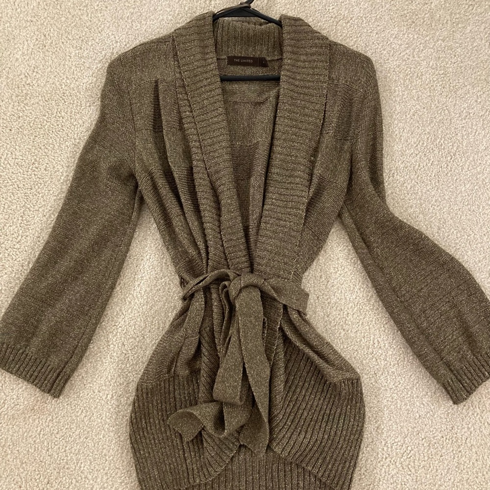 The limited wrap sweater